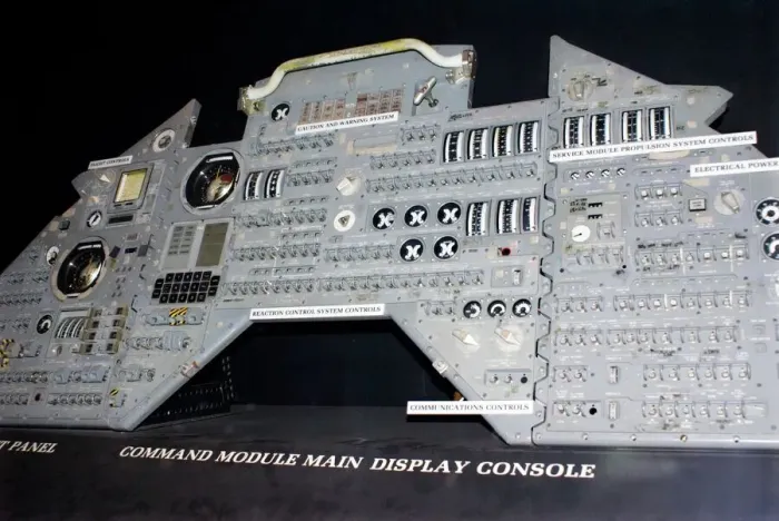Framed Print : Apollo Command Module Control Panel Print Framed Print : Apollo Command Module Control Panel Print