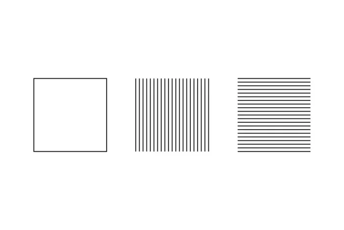 Framed Print : Square illusion - apparent enlargement through subdivision, Print Framed Print : Square illusion - apparent enlargement through subdivision, Print