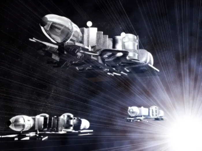 Framed Print : Stargate Spaceships Print Framed Print : Stargate Spaceships Print