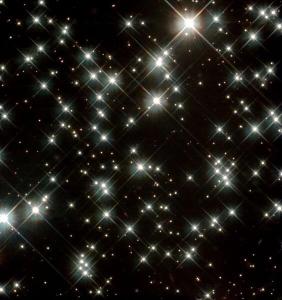 Stars in M4 globular cluster