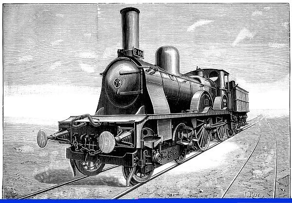 Steam locomotive, 1890 C013  /  9072