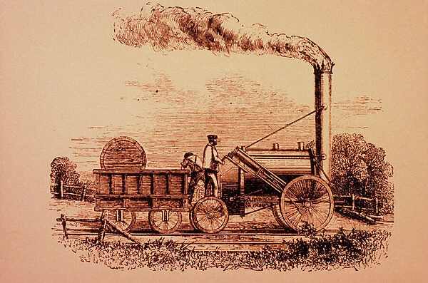 Stephensons Rocket - the 1st steam locomotive