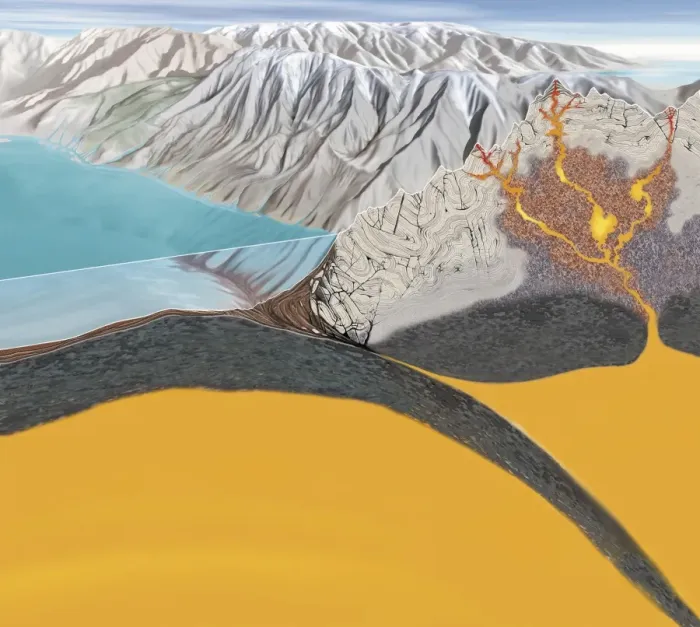 Framed Print : Subduction Zone Processes Print Framed Print : Subduction Zone Processes Print