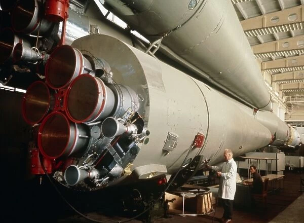 Testing of electrics in SL-4 (Soyuz) launcher