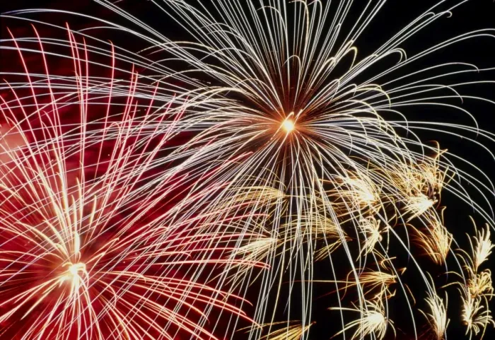 Framed Print : Time-exposure Firework Display Print Framed Print : Time-exposure Firework Display Print