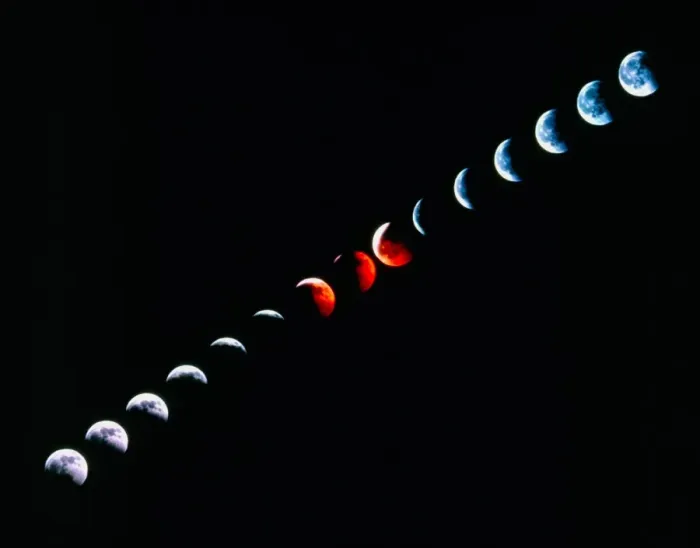 Framed Print : Total Eclipse of the Moon Print, December 1992 Framed Print : Total Eclipse of the Moon Print, December 1992