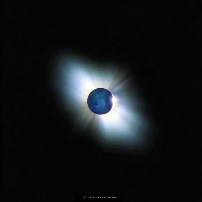 Framed Print : Total Solar Eclipse Print Framed Print : Total Solar Eclipse Print