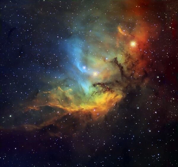 Tulip nebula, optical image C017  /  3754