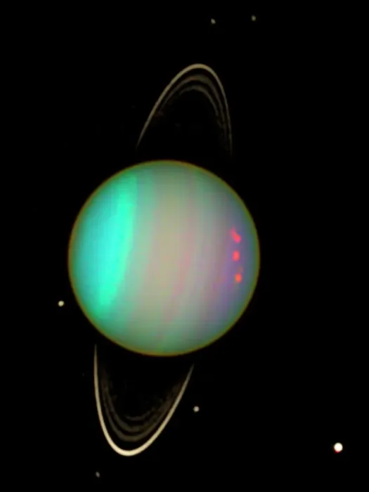 Framed Print : Hubble Space Telescope Print of Uranus Framed Print : Hubble Space Telescope Print of Uranus