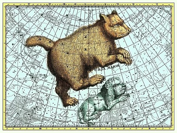 Ursa Major constellation, Bode Star Atlas