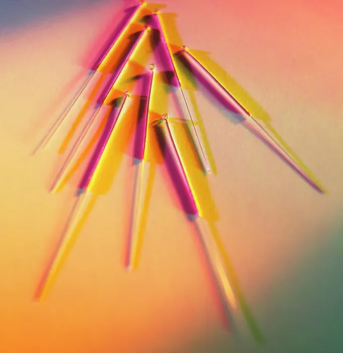 Framed Print : Acupuncture Needles Print Framed Print : Acupuncture Needles Print