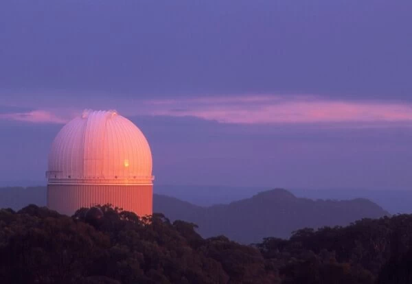 View of the Anglo-Australian Telescope at sunrise