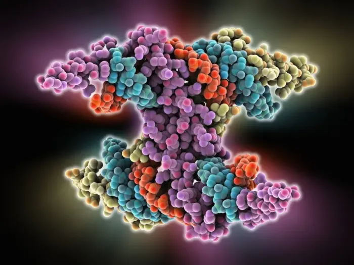 Framed Print : Viral RNA interference complex Print Framed Print : Viral RNA interference complex Print