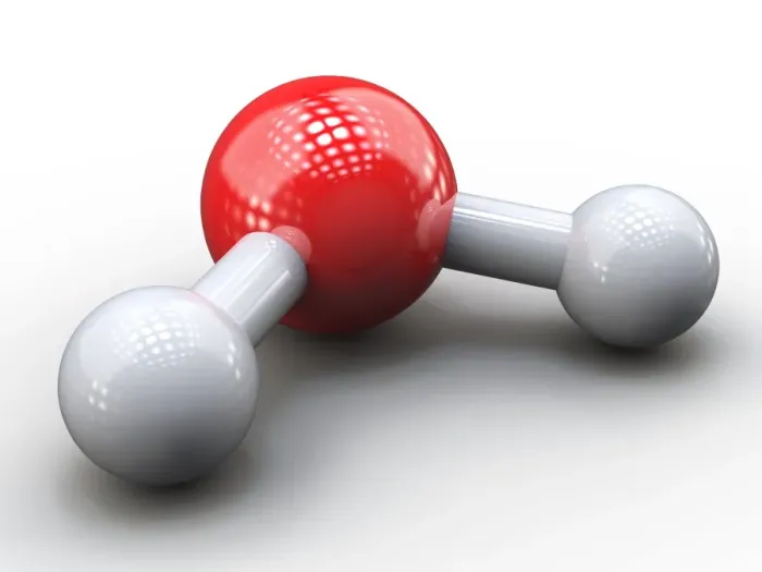 Framed Print : Water Molecule Print