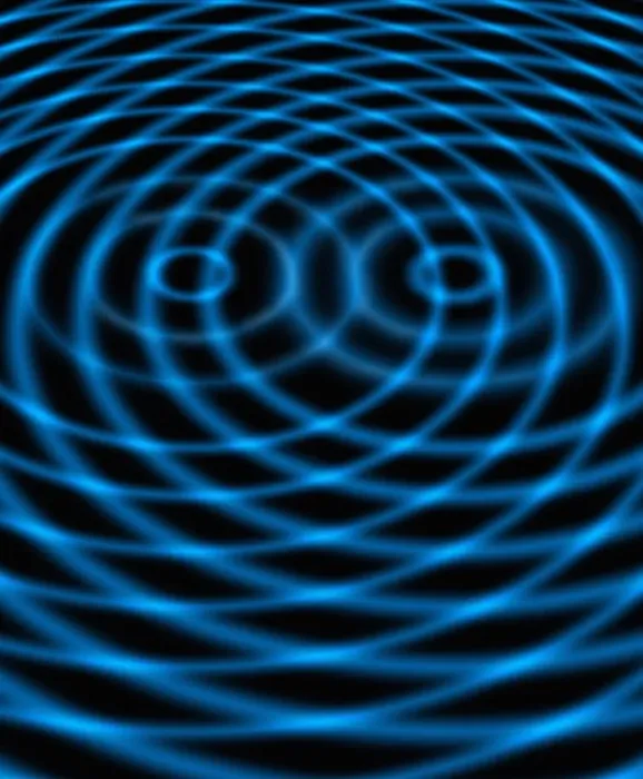Framed Print : Wave interference patterns Print Framed Print : Wave interference patterns Print