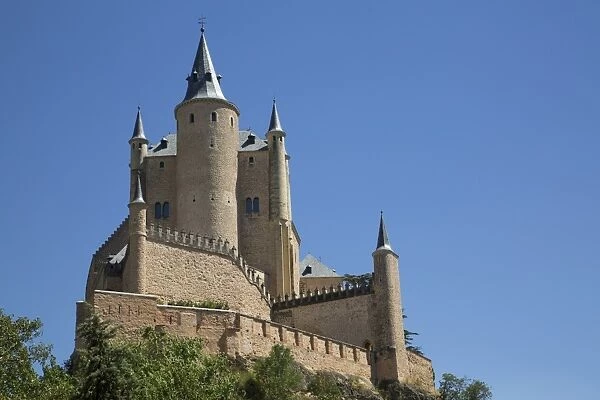Alcazar, Segovia, UNESCO World Heritage Site, Castile y Leon, Spain, Europe