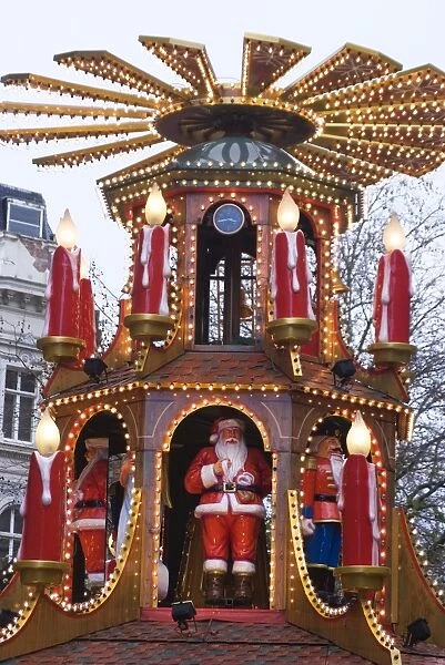 The annual Frankfurt Christmas Market, Birmingham, West Midlands, England