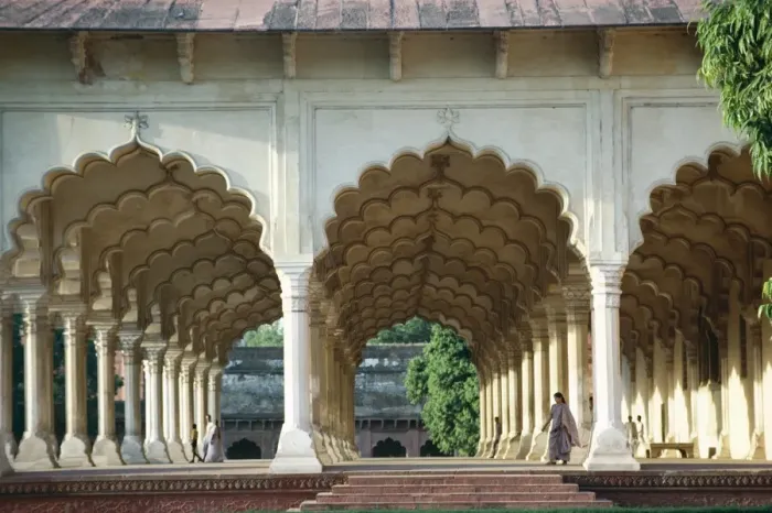 Framed Print : Red Fort Arches Print Framed Print : Red Fort Arches Print