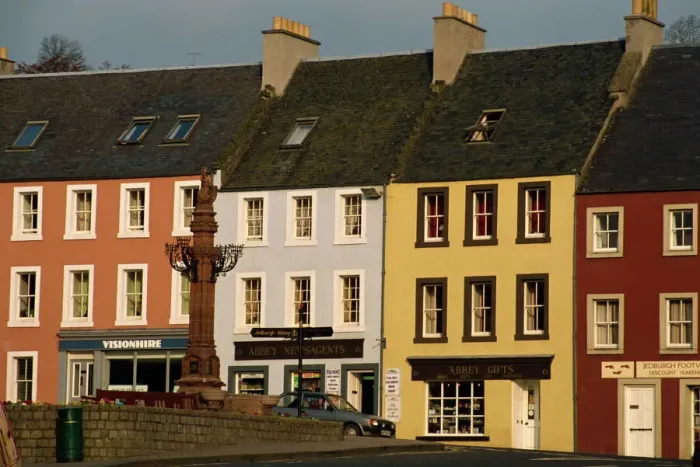 Framed Print : Jedburgh Architecture Print Framed Print : Jedburgh Architecture Print