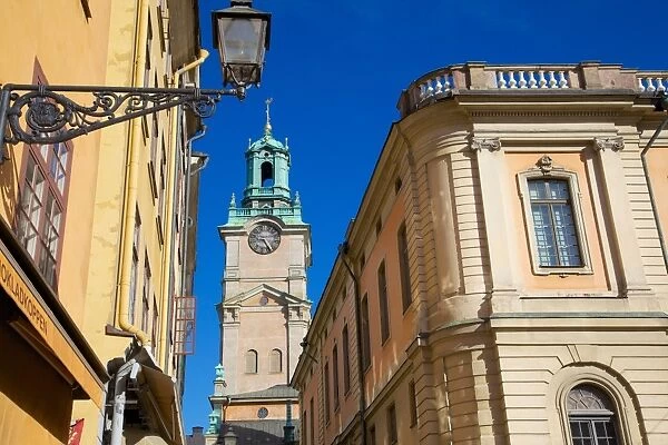 Architecture, Stortorget Square, Gamla Stan, Stockholm, Sweden, Scandinavia, Europe