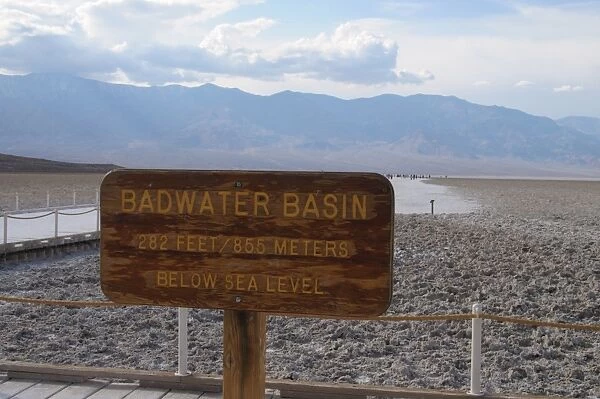 Badwater Basin, Death Valley, California, United States of America, North America