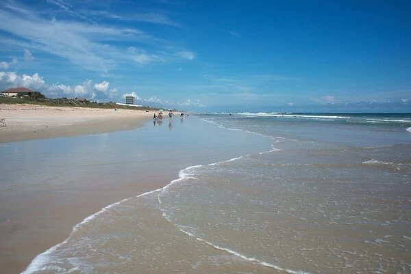 The beach at Flagler Beach, Florida, United States of America, North America