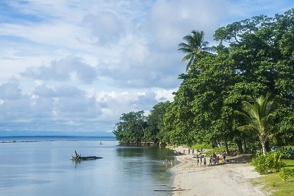 Beach in Kokopo, East New Britain, Papua New Guinea, Pacific