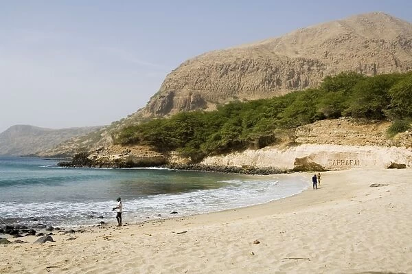 Beach, Tarrafal, Santiago, Cape Verde Islands, Africa