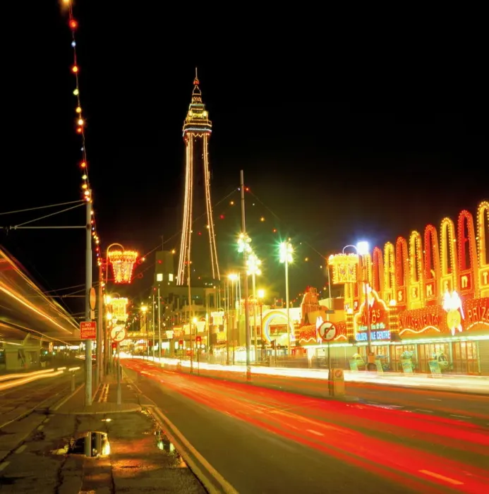 Framed Print : Blackpool Tower Print at Night Framed Print : Blackpool Tower Print at Night