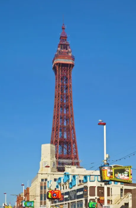 Framed Print : Blackpool Tower and Illuminations Daytime Print Framed Print : Blackpool Tower and Illuminations Daytime Print