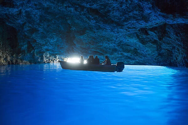 Blue Cave, Kastellorizo (Megisti) Island, Dodecanese Group, Greek Islands, Greece, Europe