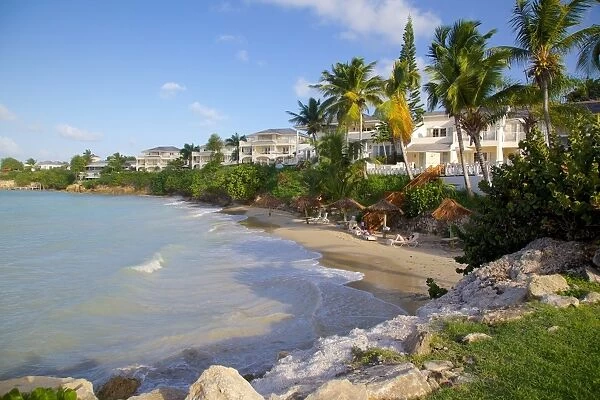 Blue Water Beach, St. Georges, Antigua, Leeward Islands, West Indies, Caribbean, Central America