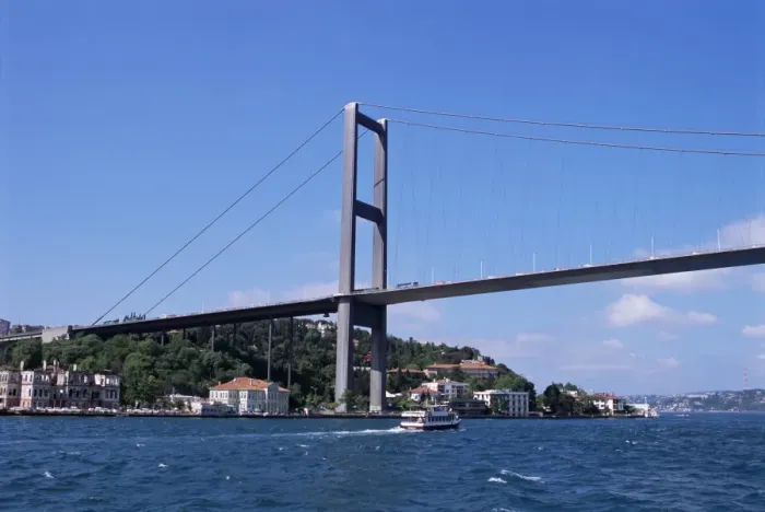 Framed Print : Bosphorus Bridge Print Framed Print : Bosphorus Bridge Print