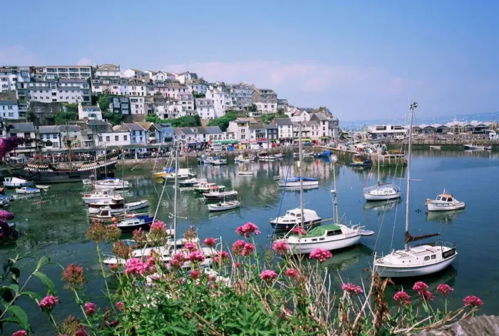 Framed Print : Brixham Harbour Print Framed Print : Brixham Harbour Print