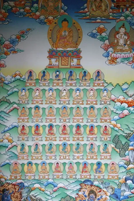 Framed Print : Buddha's Kingdom Print - Kopan Monastery, Kathmandu Framed Print : Buddha's Kingdom Print - Kopan Monastery, Kathmandu
