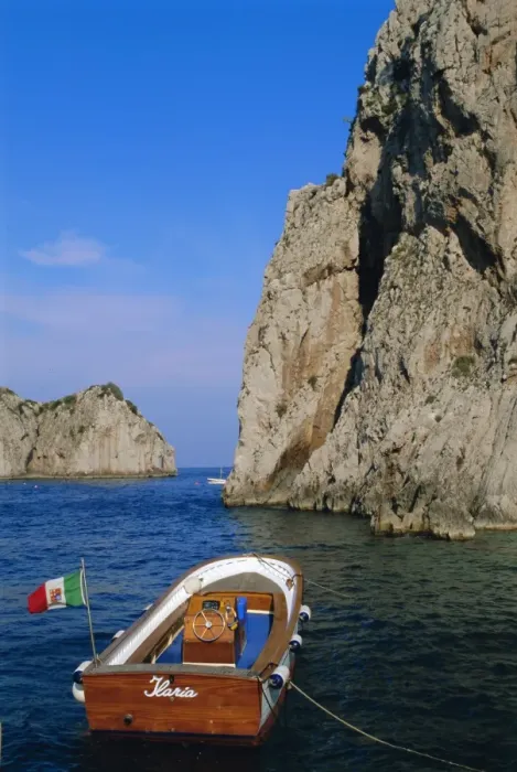 Framed Print : Capri Island Print Framed Print : Capri Island Print
