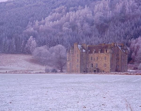 Castle Menzies in winter