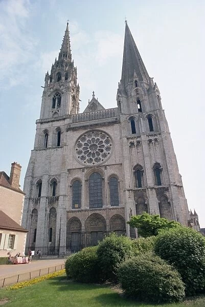 Cathedral, Chartres, UNESCO World Heritage Site, Eure-et-Loir, France, Europe