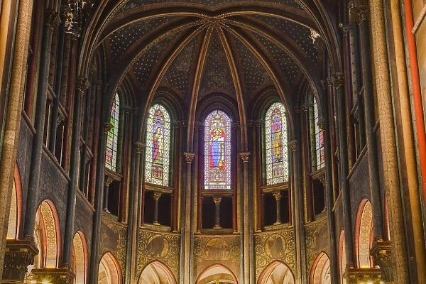 The choir of Eglise de Saint Germain des Pres in Paris, France, Europe