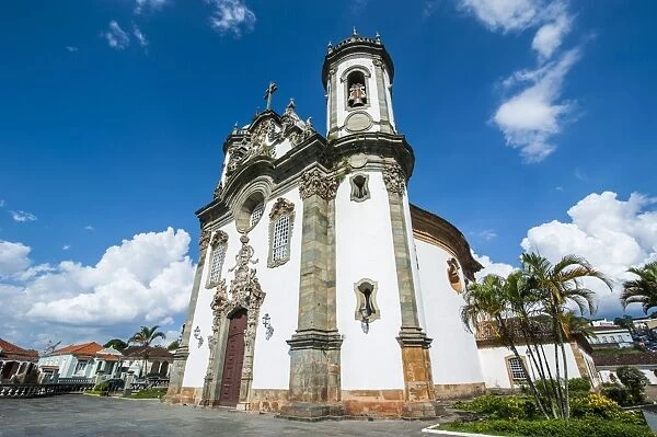 Church Sao Francisco de Assis in Sao Joao del Rei, Minas Gerais, Brazil, South America
