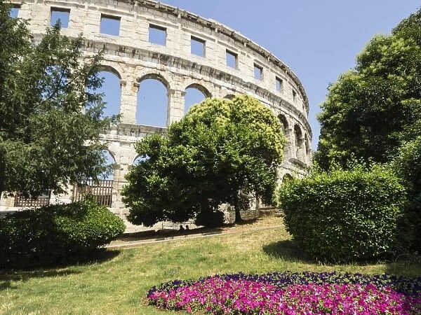 The Colosseum, Pula, Istria, Croatia, Europe