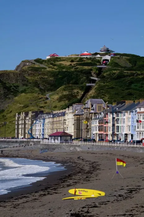 Framed Print : Constitution Hill Print: Aberystwyth, Wales Framed Print : Constitution Hill Print: Aberystwyth, Wales