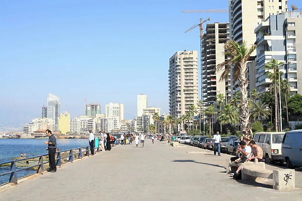 Corniche, Beirut, Lebanon, Middle East