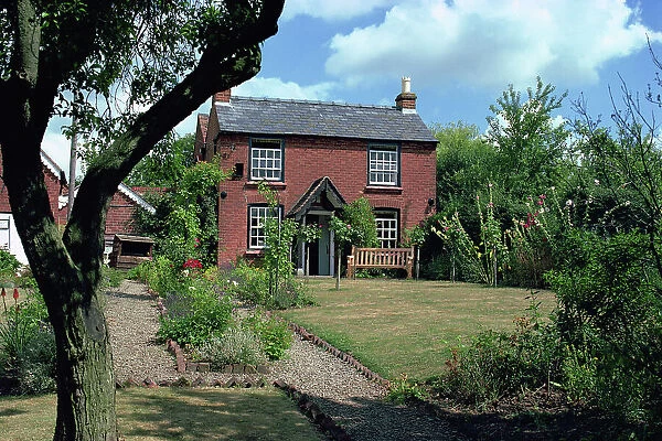 The cottage where Edward Elgar was born in 1857, Lower Broadheath, Worcestershire