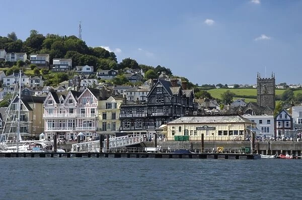 Dartmouth waterfront, South Devon, England, United Kingdom, Europe