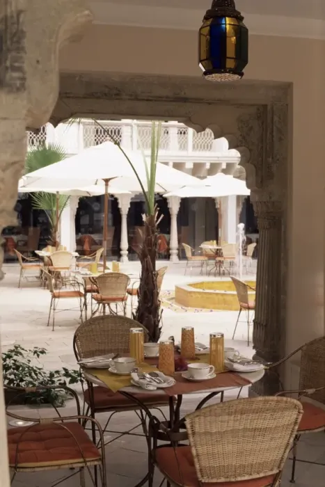 Framed Print : Gwalior Dining Area Print Framed Print : Gwalior Dining Area Print