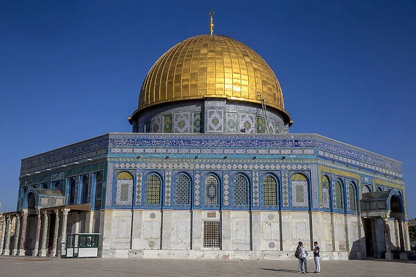 Dome of the Rock, UNESCO World Heritage Site, East Jerusalem, Israel, Middle East