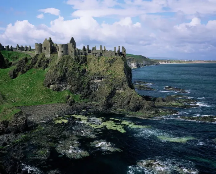 Framed Print : Dunluce Castle Print, Northern Ireland Landscape Framed Print : Dunluce Castle Print, Northern Ireland Landscape