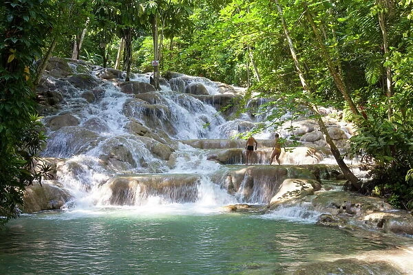 Dunns River Falls, Ocho Rios, Jamaica, West Indies, Caribbean, Central America