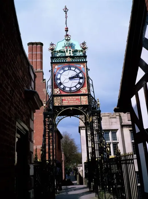 Framed Print : Eastgate Clock Print, Chester Framed Print : Eastgate Clock Print, Chester